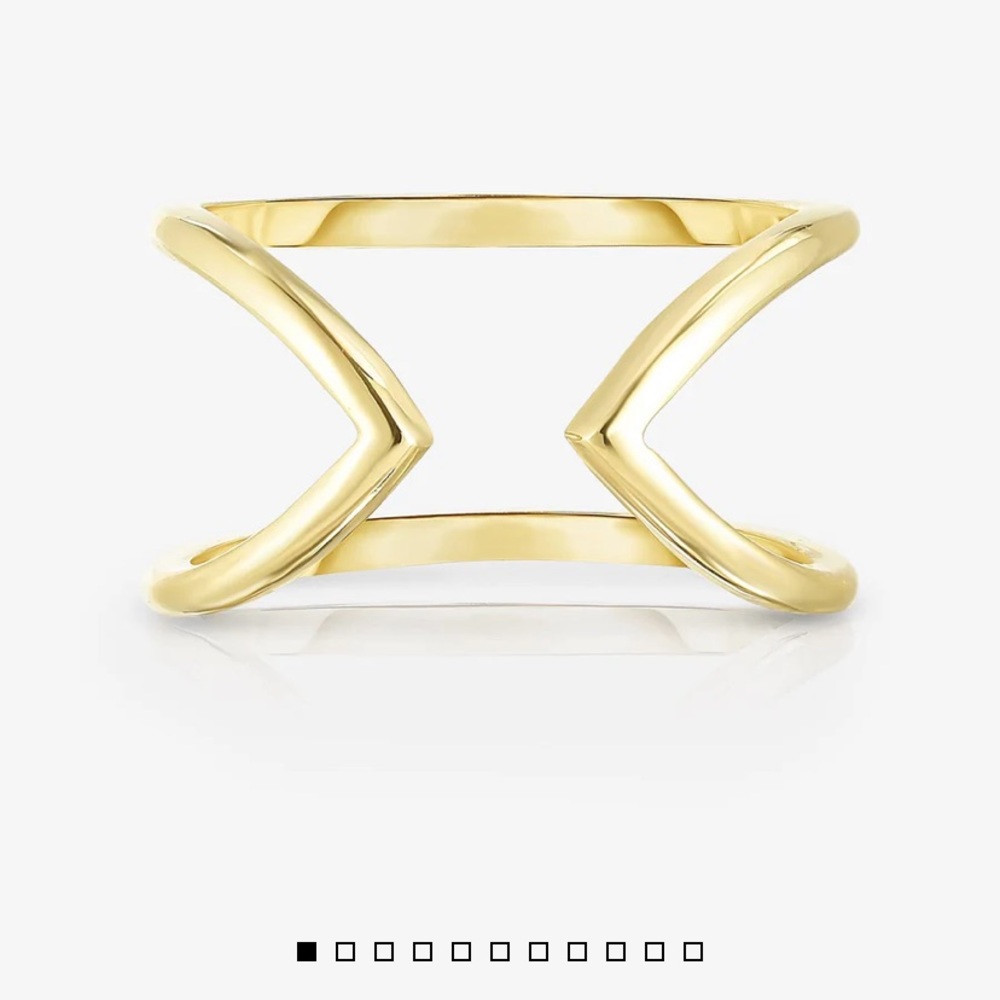 Ring Concierge open geometric ring